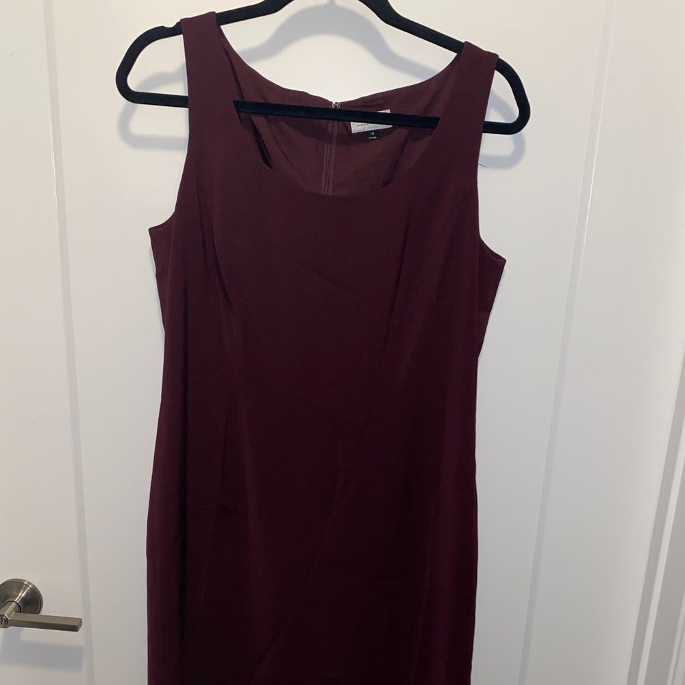 Dar red/maroon dress